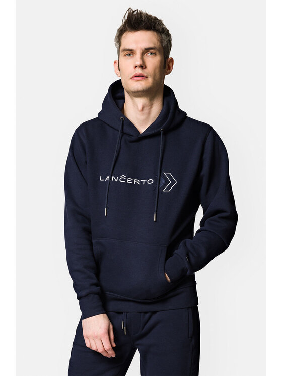 Lancerto Lancerto Bluza Laney BL073222000023 Granatowy Regular Fit