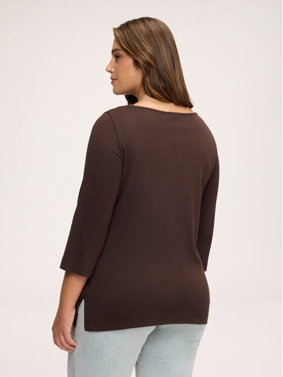 Fiorella Rubino Fiorella Rubino Blusa G0CRL009262N022 Marrone Regular Fit