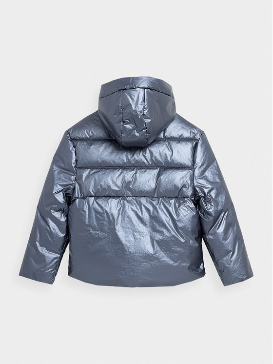 4F 4F Giubbotto invernale 4FJAW23TDJAF267 Argento Regular Fit