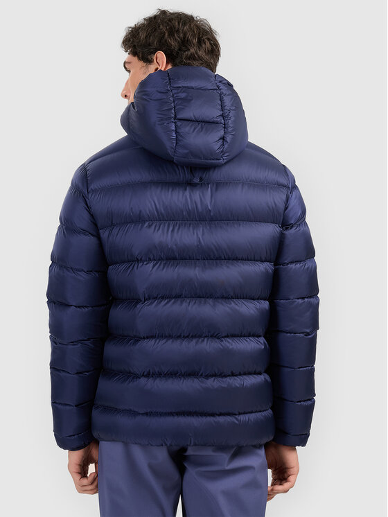 4F 4F Kurtka puchowa active Granatowy Regular Fit
