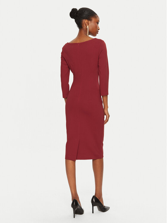 Rinascimento Rinascimento Coctailkleid CFC0122084003 Rot Regular Fit