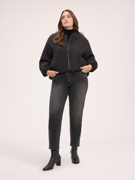 Fiorella Rubino Fiorella Rubino Jeans P41UT005563N033 Nero Regular Fit