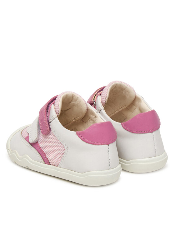 Geox Geox Sneakersy B Steppieup Girl B6563A 08514 C0406 Bílá