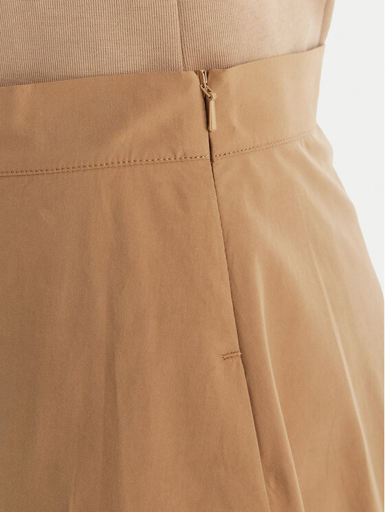 Weekend Max Mara Weekend Max Mara Trapezförmiger Rock Zattera 2615101042 Beige Regular Fit