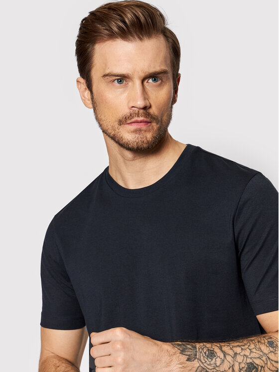 BOSS Boss T-shirt Thompson 02 50468972 Tamnoplava Regular Fit
