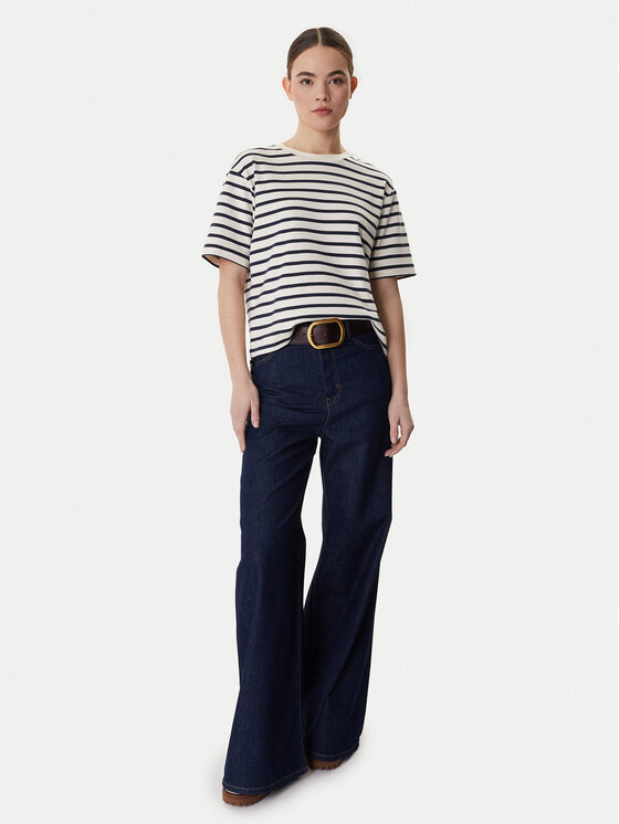 Weekend Max Mara Weekend Max Mara T-Shirt Multid 2615941031 Beżowy Relaxed Fit