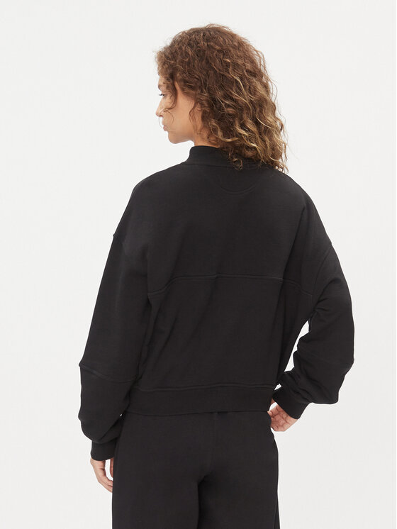 Reebok Reebok Μπλούζα Classics Coverup IL4630 Μαύρο Regular Fit