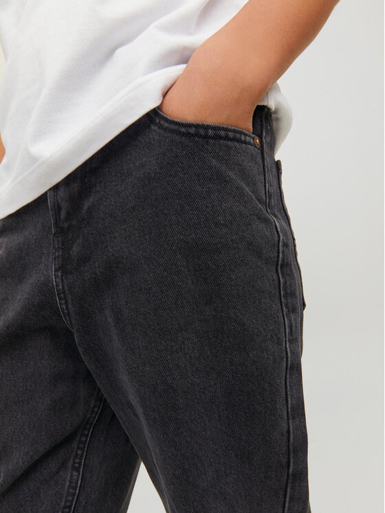 Jack&Jones Junior Jack&Jones Junior Джинси 12217782 Чорний Relaxed Fit