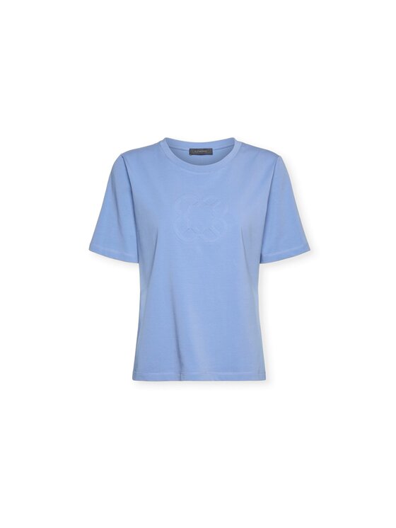 Elena Mirò Elena Mirò T-shirt G071Z000590N0F4 Turchese Slim Fit