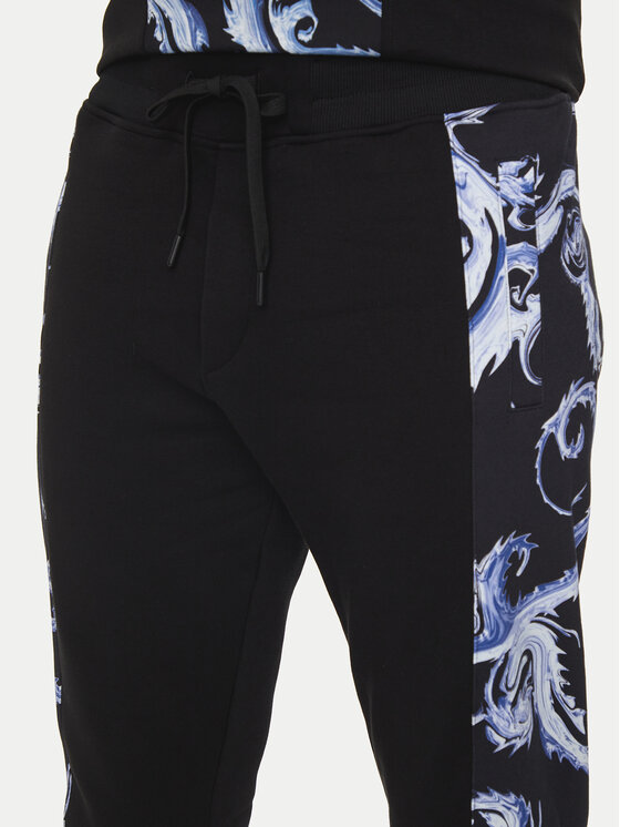 Versace Jeans Couture Versace Jeans Couture Jogginghose 77GAA3C0 FS161 Schwarz Regular Fit