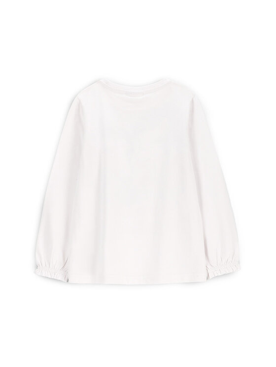 Coccodrillo Coccodrillo Blúzka WC5143101NGK Biela Regular Fit