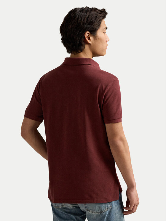 Polo Ralph Lauren Polo Ralph Lauren Poloshirt 710536856457 Dunkelrot Slim Fit