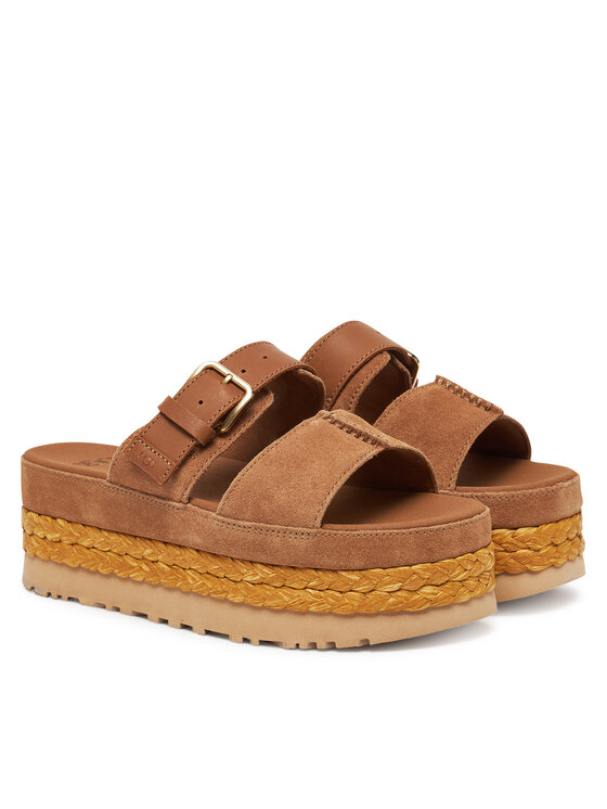 Ugg Ugg Klapki W Aubrey Slide 1167451 Brązowy