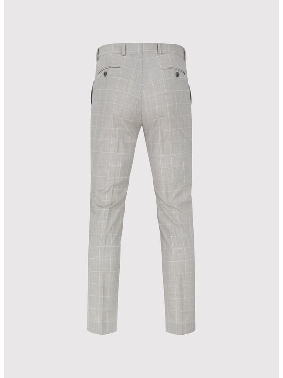 Pako Lorente Pako Lorente Spodnie garniturowe P26SP-6G-026 Szary Slim Fit