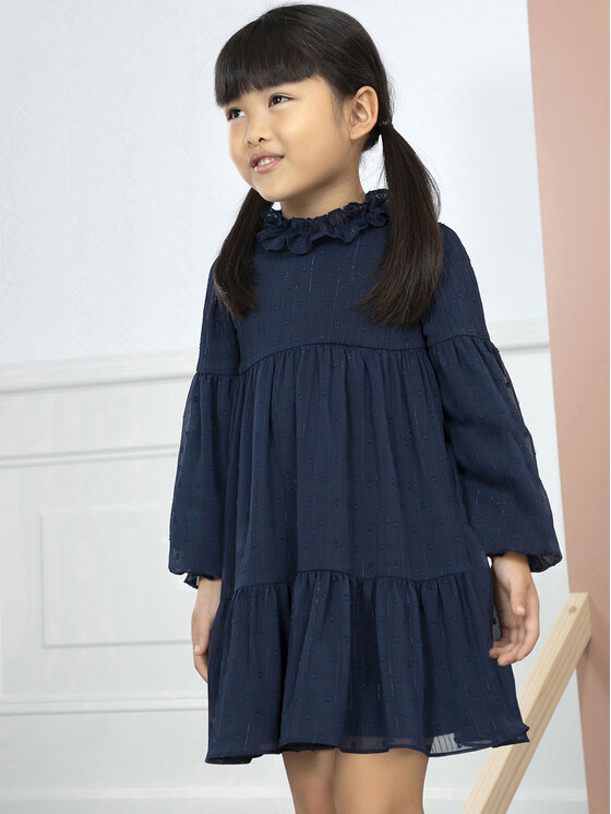 Abel & Lula Abel & Lula Elegantes Kleid 5.535 Dunkelblau Regular Fit