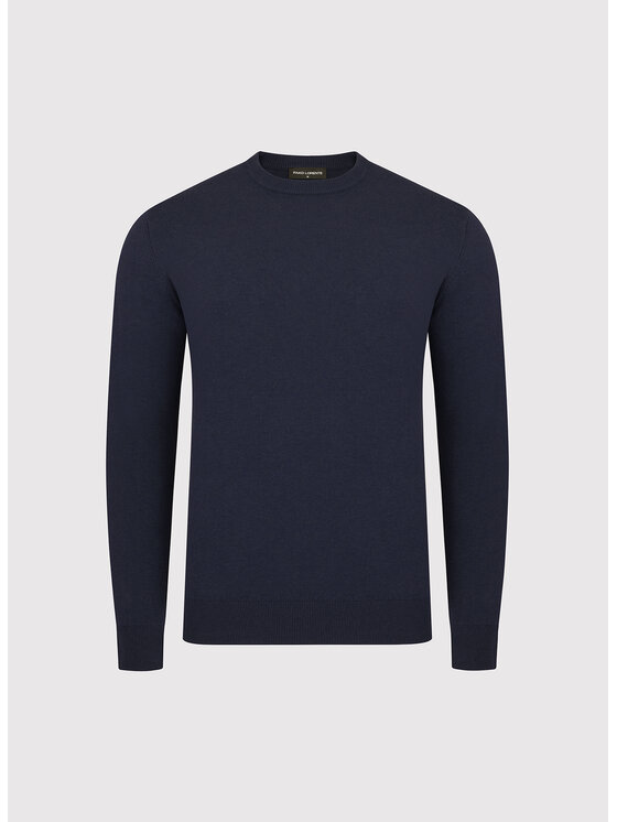 Pako Lorente Pako Lorente Sweter P25WN-2X-033 Granatowy Classic Fit