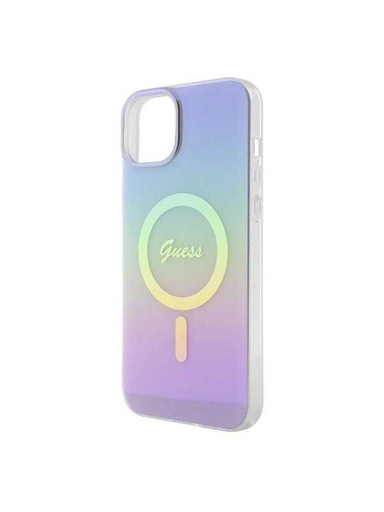 Guess Guess Etui na telefon Apple iPhone 15 Fioletowy
