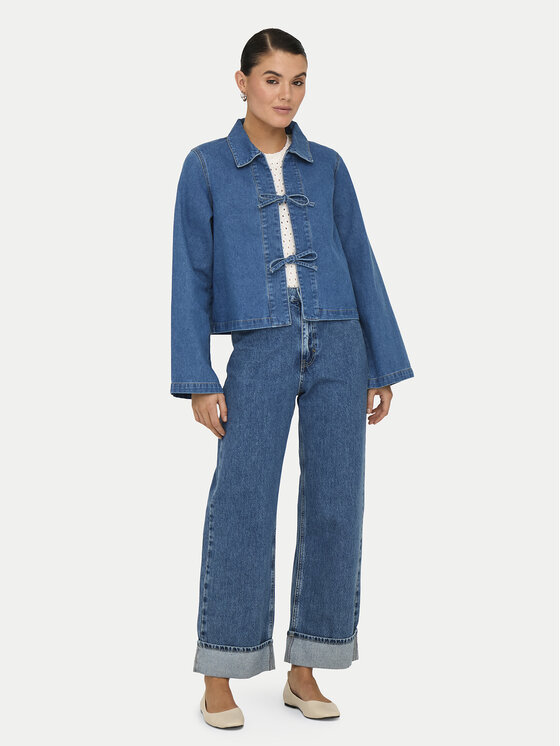ONLY ONLY Giacca di jeans Thora 15357228 Blu Regular Fit