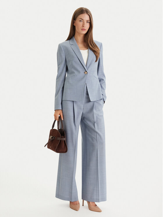 BOSS BOSS Suknjič Jia 9 50542010 Svetlo modra Slim Fit