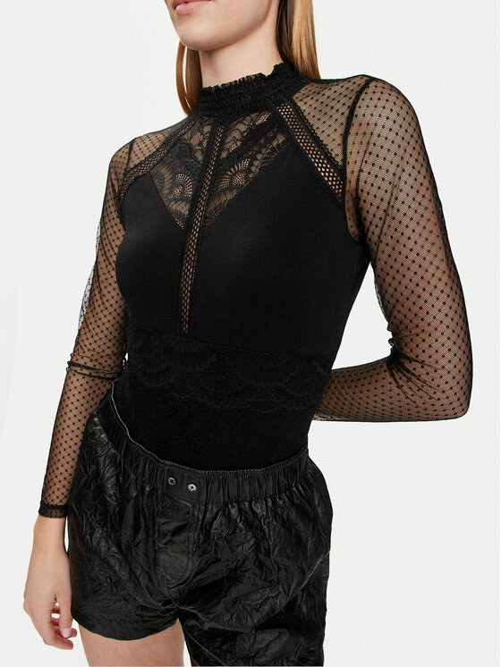 Morgan Morgan Body 241-TJULIE Černá Slim Fit