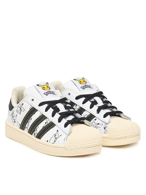 adidas adidas Tenisice Pokemon Superstar II KJ5612 Bijela