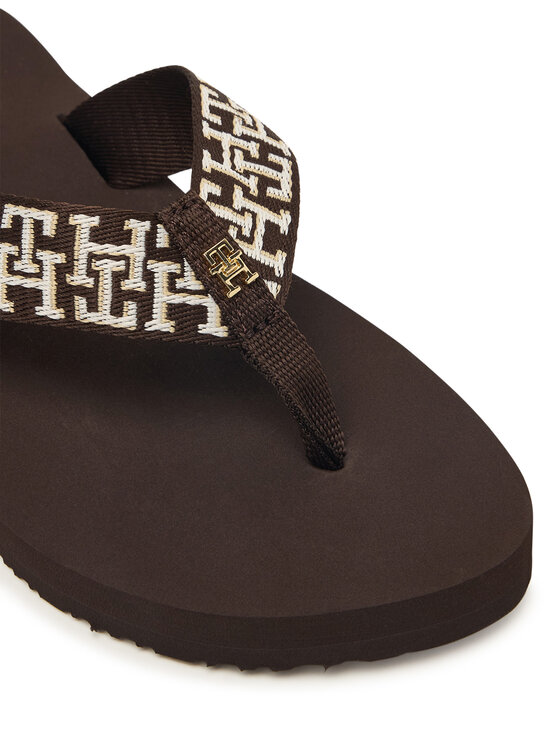 Tommy Hilfiger Tommy Hilfiger Flip-flops Corportate Sandal FW0FW09610 Barna