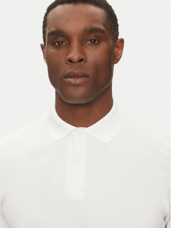 Selected Homme Selected Homme Polo majica 16095851 Bela Slim Fit