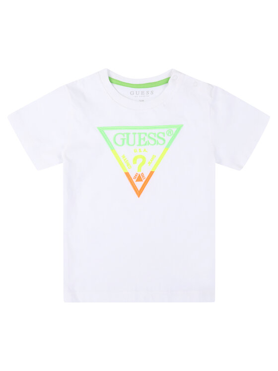 Guess Guess Футболка N02I22 K5M20 Білий Regular Fit
