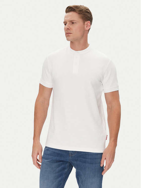 JOOP! Jeans Tricou 15 JJJ-57Albano 30045676 Alb Modern Fit