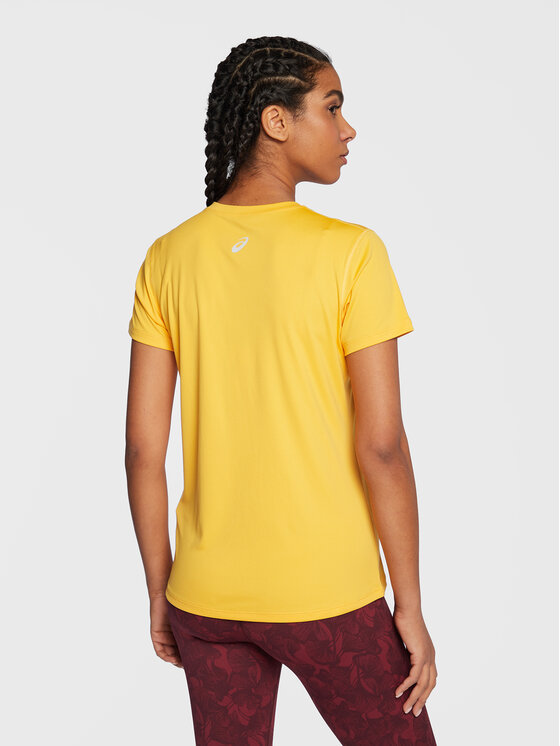 Asics t shirt jaune online