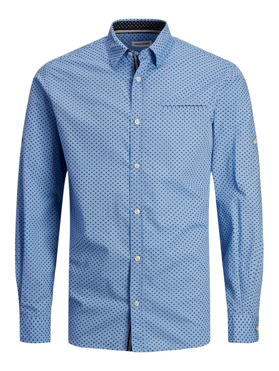 Jack&Jones Jack&Jones Cămașă 12235969 Albastru Slim Fit