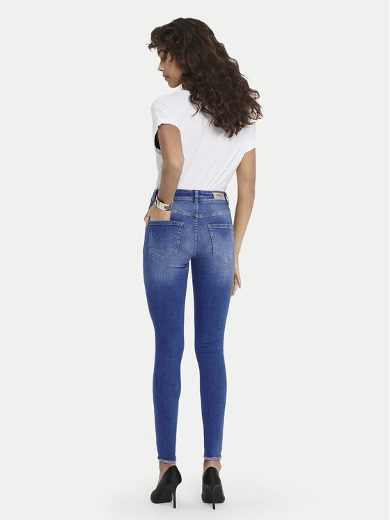 ONLY ONLY Traperice Blush 15195681 Plava Skinny Fit
