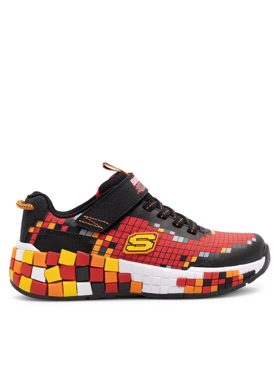 Skechers Skechers Sneakersy MINECRAFT MEGA-CRAFT 3.0 402182L BKRD Czerwony