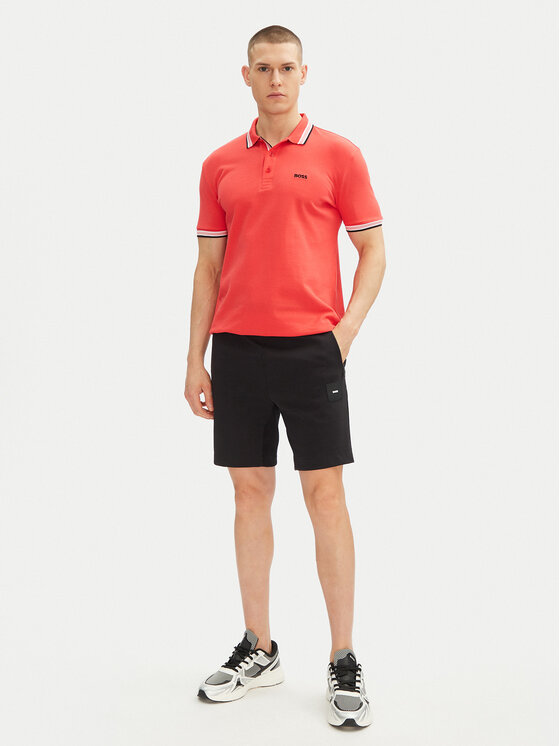 BOSS BOSS Polo Paddy 50469055 Czerwony Regular Fit