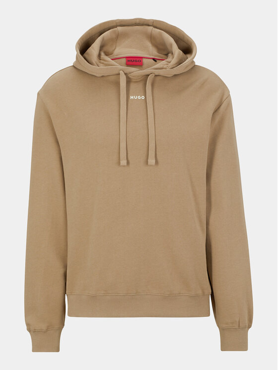 HUGO Hugo Bluza Dapo 50486478 Brązowy Relaxed Fit