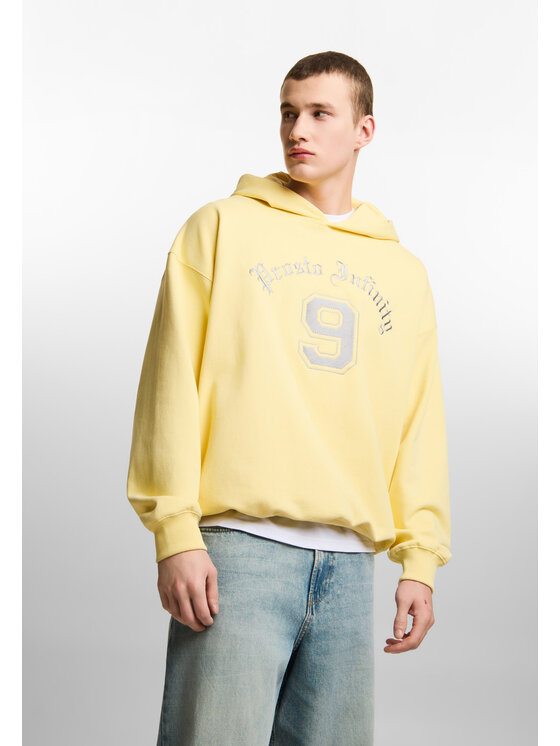 PROSTO. PROSTO. Bluza Nine Żółty Oversize