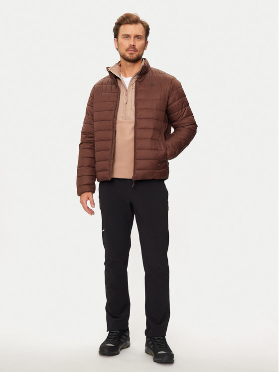 4F 4F Зимно яке 4FWAW24TDJAM483 Кафяв Regular Fit