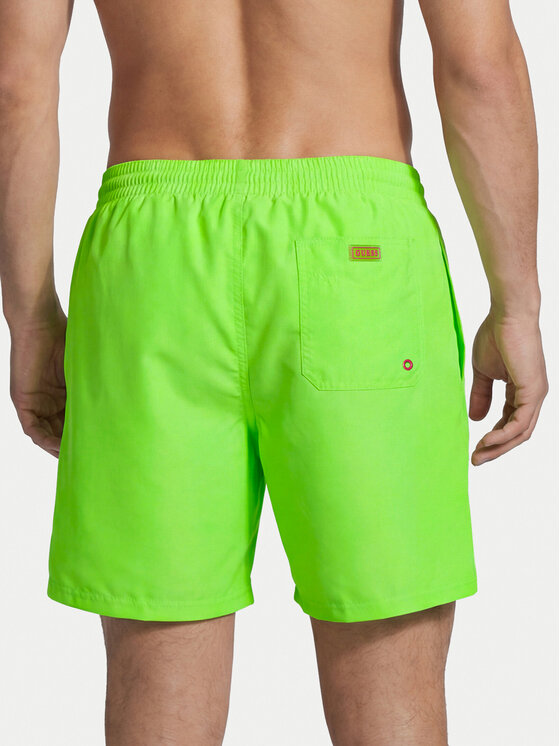 Guess Guess Pantaloncini da bagno F6GT24 WG282 MEDIUM Verde Regular Fit