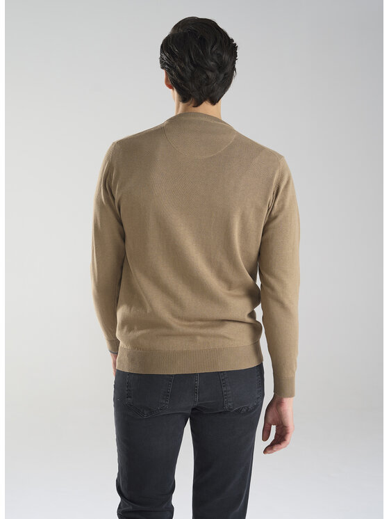 Pako Lorente Pako Lorente Sweter P24SB-2X-002 Brązowy Classic Fit