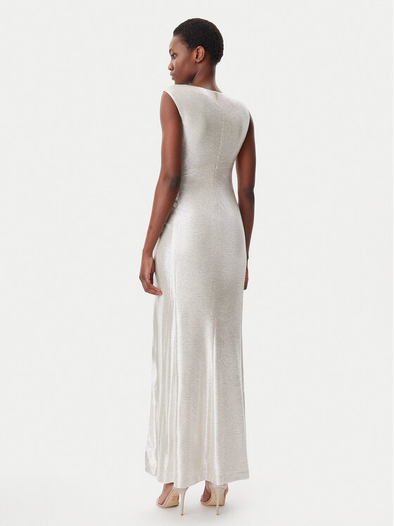 LAUREN RALPH LAUREN Lauren Ralph Lauren Sukienka wieczorowa Long Grown 253771574 Złoty Regular Fit