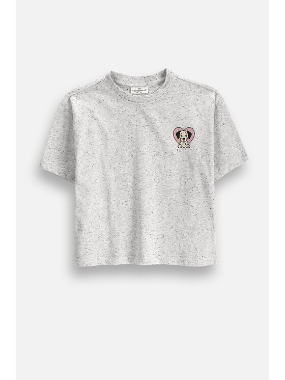 Coccodrillo Coccodrillo T-Shirt ZC6143203TGK-019 Šedá Regular Fit