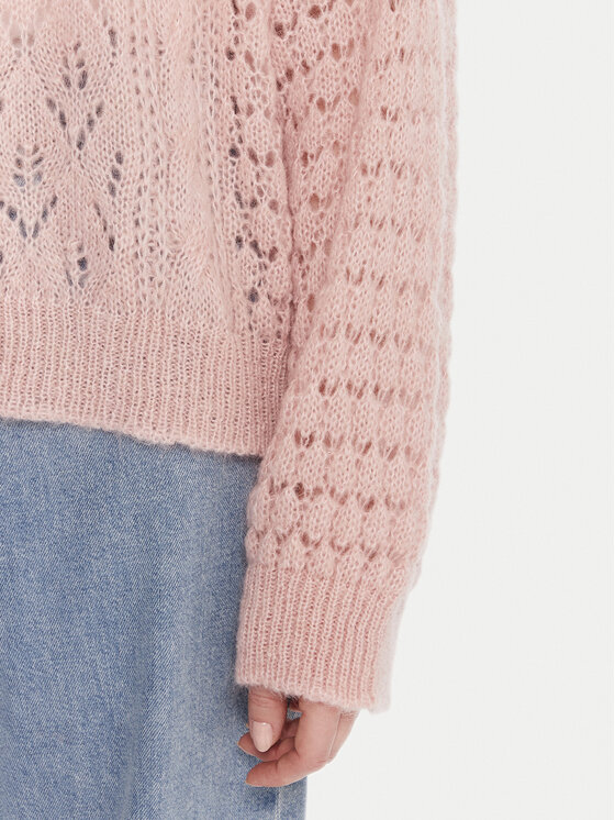 Kontatto Kontatto Strickjacke 3M0912C Rosa Relaxed Fit