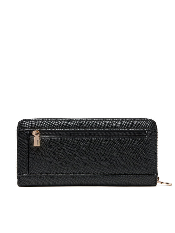 Guess Guess Μεγάλο Πορτοφόλι Γυναικείο Laurel II Slg SWZG74 59146 Μαύρο