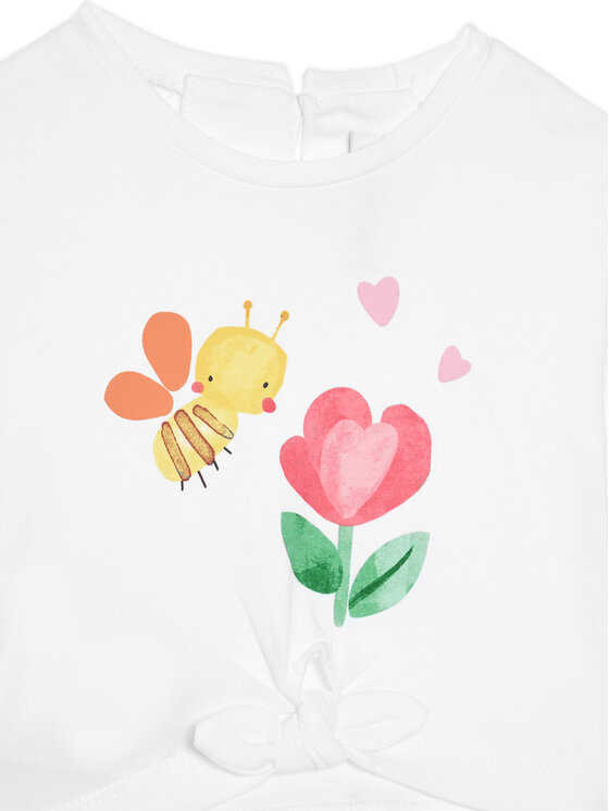 Mayoral Mayoral Komplet 2 t-shirtów i spodenek 1206 Różowy Regular Fit