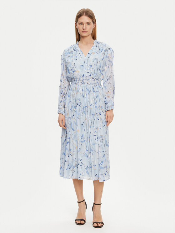 BOSS BOSS Kleid für den Alltag 50530539 Himmelblau Regular Fit