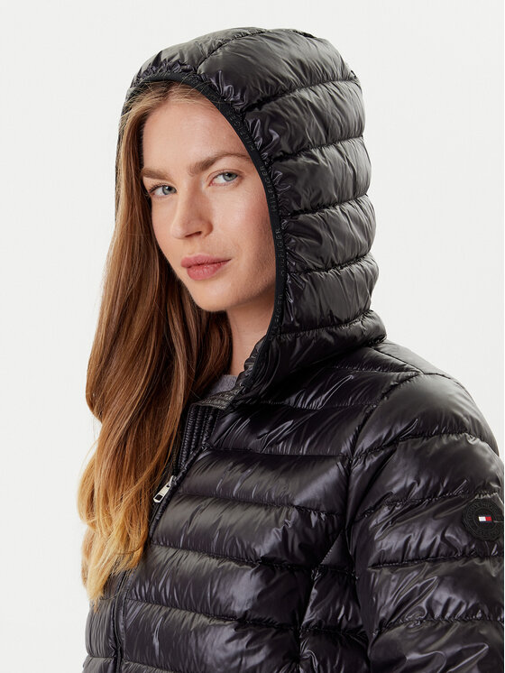 Tommy Hilfiger Tommy Hilfiger Μπουφάν πουπουλένιο WW0WW46788 Μαύρο Regular Fit