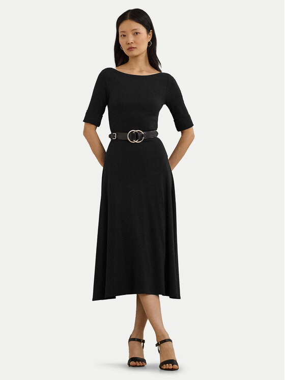 LAUREN RALPH LAUREN Lauren Ralph Lauren Повсякденна сукня 250863913 Чорний Regular Fit