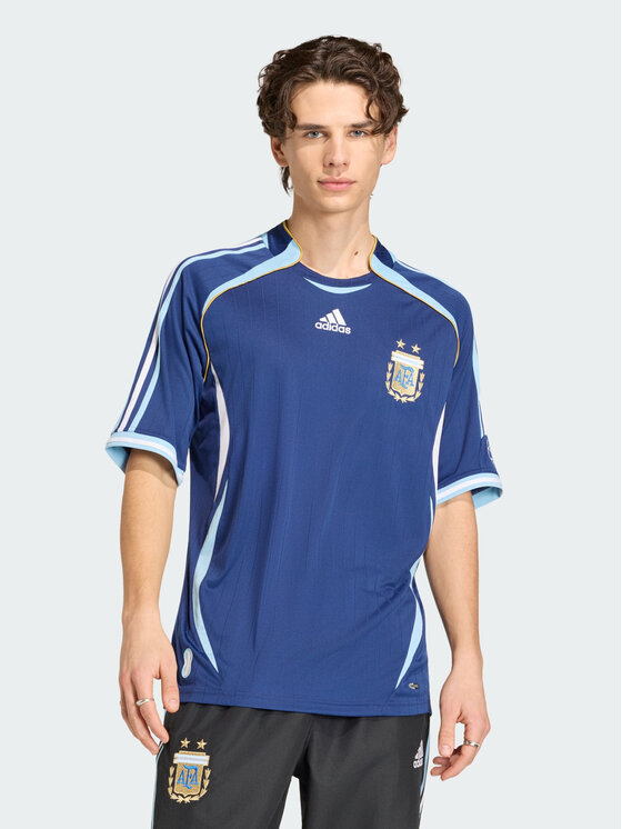 adidas adidas Koszulka techniczna Argentyna Błękitny Regular Fit