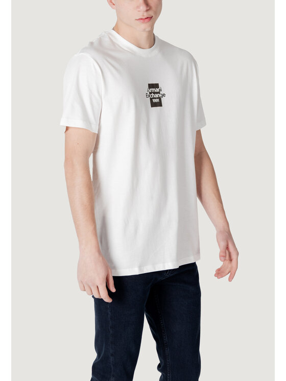 Armani Exchange Armani Exchange T-shirt XM000767 AF12308 Bianco Casual Fit