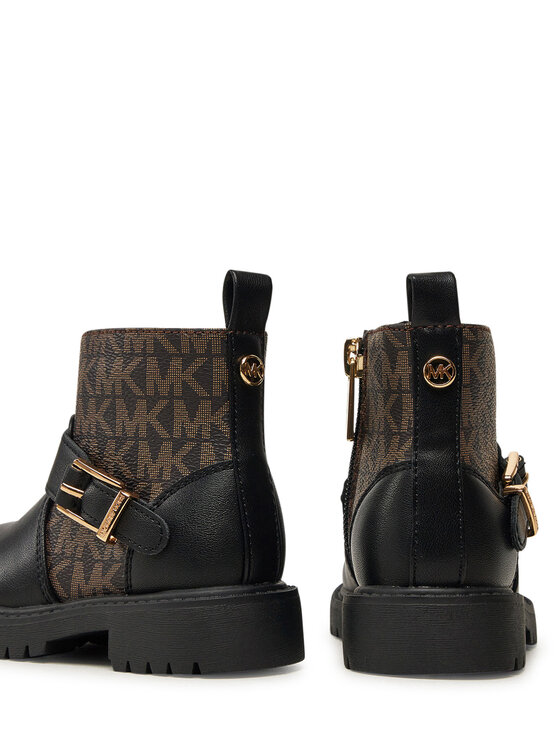 MICHAEL Michael Kors MICHAEL Michael Kors Зимни обувки Madeline Haskell Moto MK101101 Черен